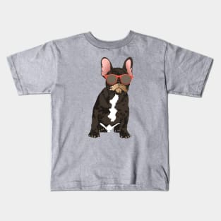 Cool French Bulldog T-shirt for Dog Lovers Kids T-Shirt